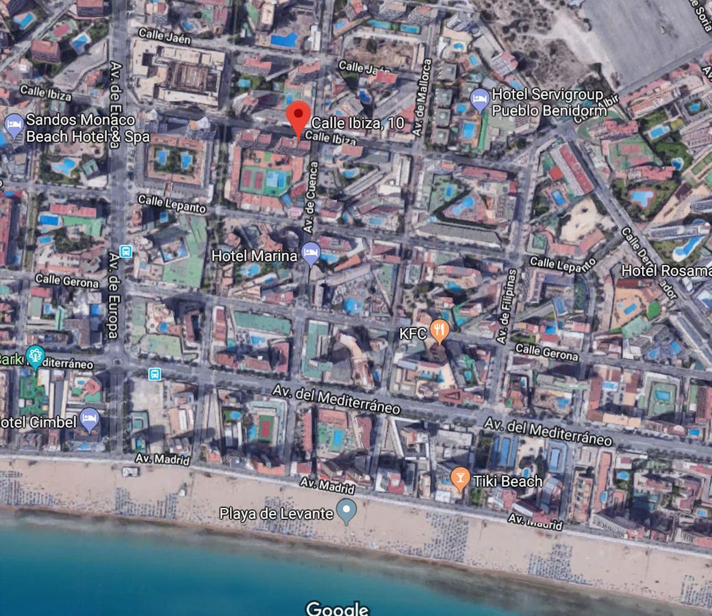 Edificio Gemelos 2 Benidorm Eksteriør billede